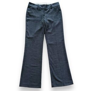 Ann Taylor LOFT Marisa Trouser Size 4 Charcoal Gray Flat Front Pockets NWOT